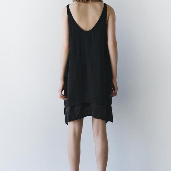 ZARA Short V-Neck, Sleeveless Dress ZW Collection - Size SMALL - Picture 7 of 15